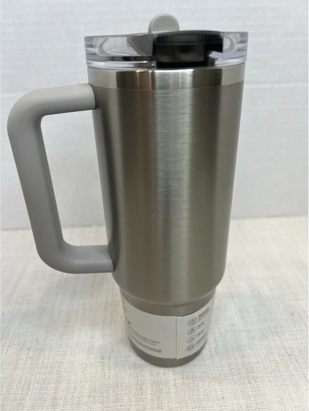 Stanley Quencher ProTour 30 oz Insulated Stainless Tumbler w/ Handle Lid Ash
